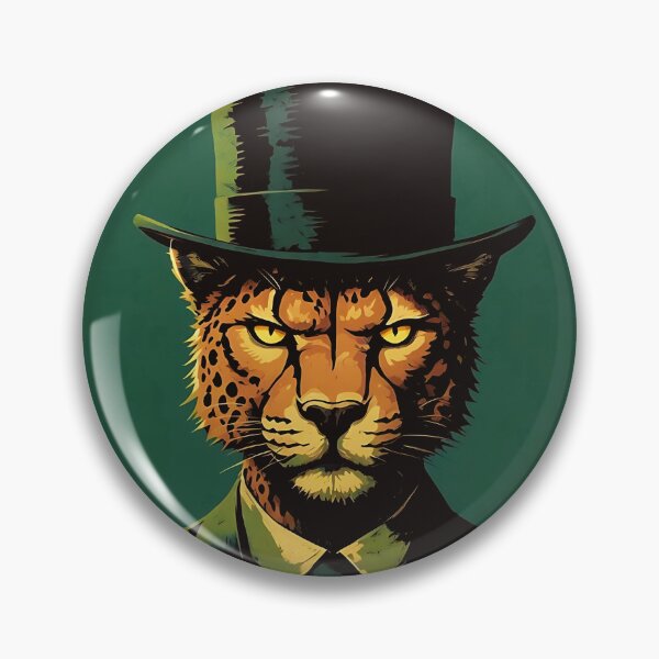 Artikelvorschau, Dapper Cheetah – Eleganz im Comic-Stil entworfen und verkauft von Dino-Lune.