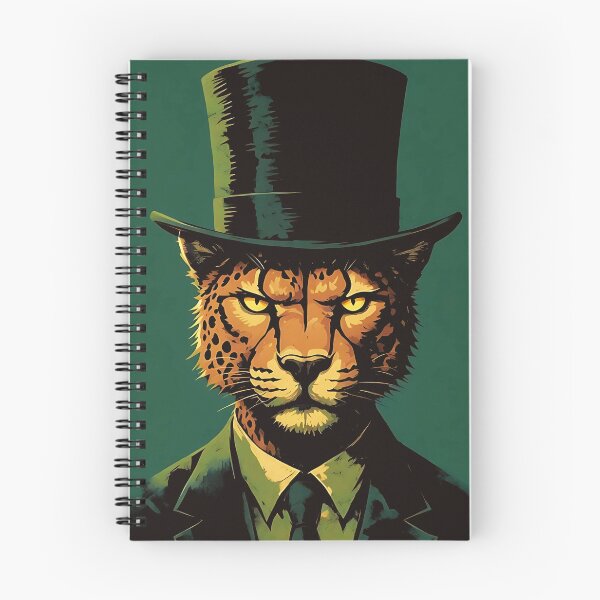Item preview, Dapper Cheetah – Comic-Style Elegance designed and sold by Dino-Lune.