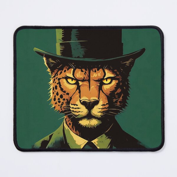 Item preview, Dapper Cheetah – Comic-Style Elegance designed and sold by Dino-Lune.