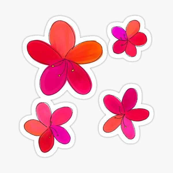 Item preview, Bright Floral on Orange  designed and sold by JaygiesDesign.