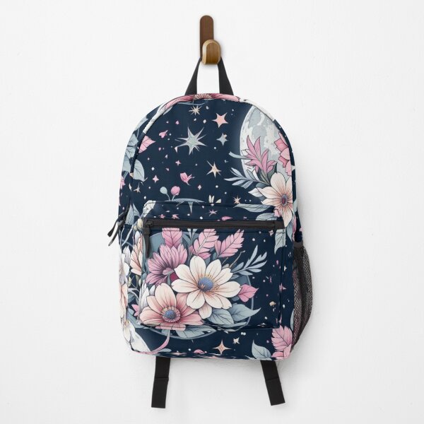 Item preview, floral arrangements intertwined with images of the moon designed and sold by InezPhotography.