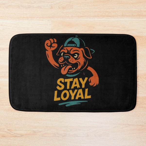 Item preview, Stay Loyal Dog – Proud Cartoon Pup designed and sold by BENKUNG.