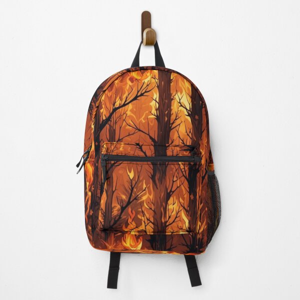 Item preview, Fire engulfs a dense forest designed and sold by InezPhotography.