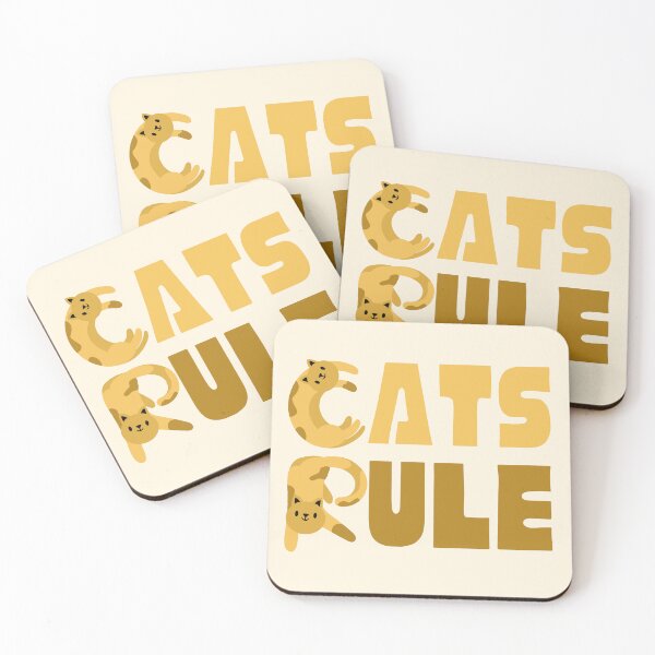 Item preview, Cats rule designed and sold by Rocklights.
