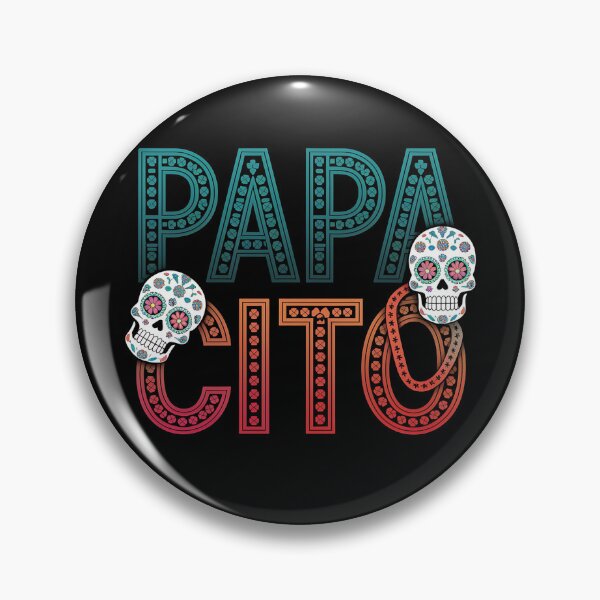 Item preview, Papacito – Mexican-Inspired Skull Lettering Design for Dad designed and sold by Fragy72.