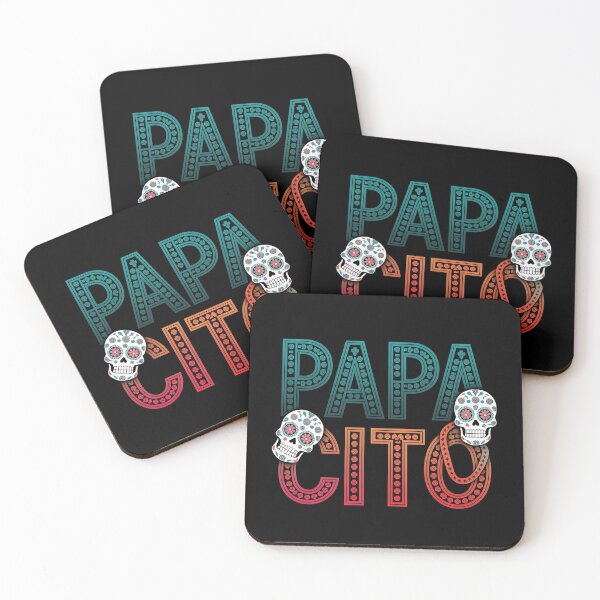 Item preview, Papacito – Mexican-Inspired Skull Lettering Design for Dad designed and sold by Fragy72.