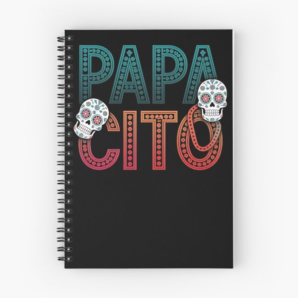 Item preview, Papacito – Mexican-Inspired Skull Lettering Design for Dad designed and sold by Fragy72.