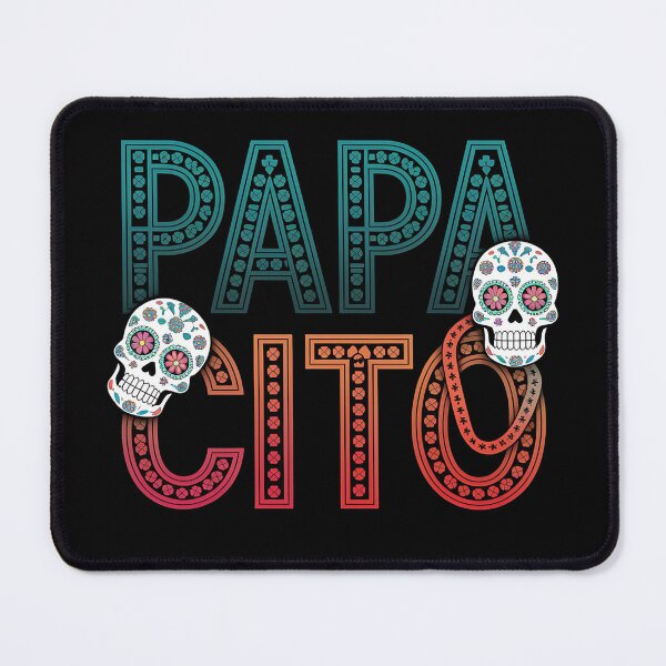 Item preview, Papacito – Mexican-Inspired Skull Lettering Design for Dad designed and sold by Fragy72.