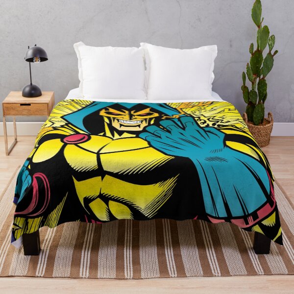 Item preview, Comic Book Electric Villain designed and sold by ArtFactoryAI.