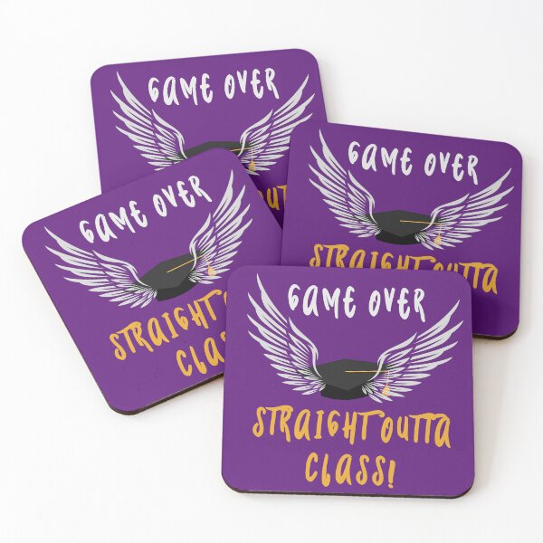 Item preview, Game Over ; Straightoutta class! designed and sold by heartfeltarts93.