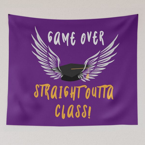 Item preview, Game Over ; Straightoutta class! designed and sold by heartfeltarts93.