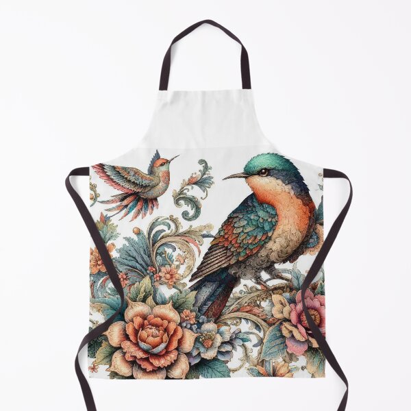 Item preview, floral bird pastel vibrant art illustration designed and sold by Mudikeys.