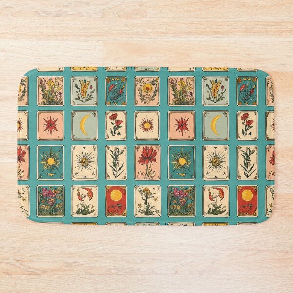 Item preview, Vintage Botanical Tarot Cards designed and sold by junkydotcom.
