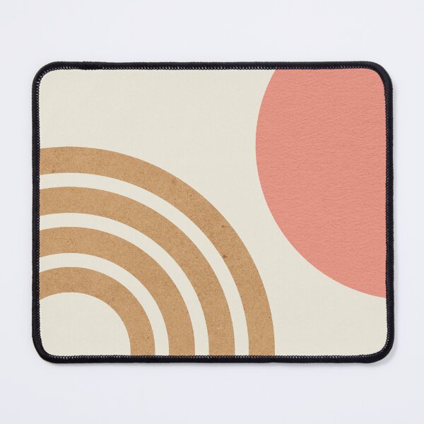 Item preview, Mid century modern pink - Sun & Rainbow designed and sold by moonlightprint.