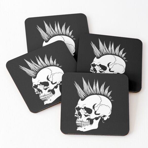 Item preview, Punk skull art designed and sold by Brexmore3.