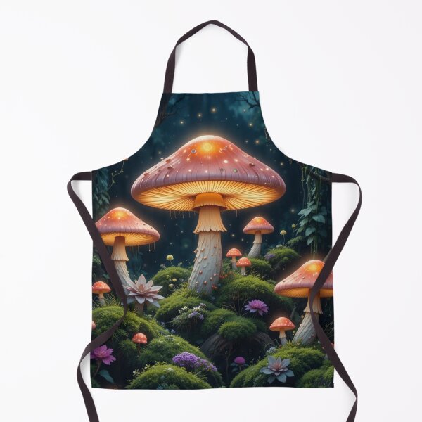 Item preview, Glowing mushrooms designed and sold by InezPhotography.