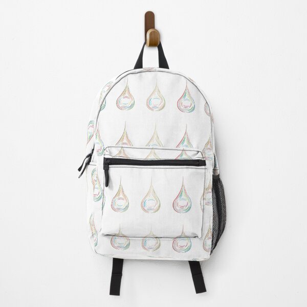 Item preview, Trio of Drops - Spring, Horizontal Alignment, Light Background designed and sold by Onyx Swan Art.
