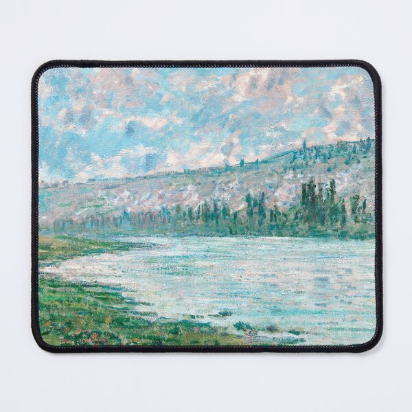 Item preview, Claude Monet Print, The Seine at Vétheuil Extended Mouse Pad, Boho Desk Mat, Desk Accessory Decor designed and sold by QpetStyle.
