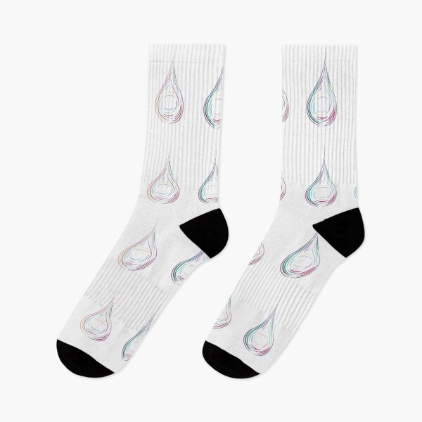 Item preview, Trio of Drops - Summer, Horizontal Alignment, Light Background designed and sold by Onyx Swan Art.