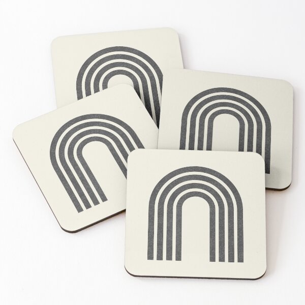 Item preview, Woodblock Arch - Black designed and sold by moonlightprint.
