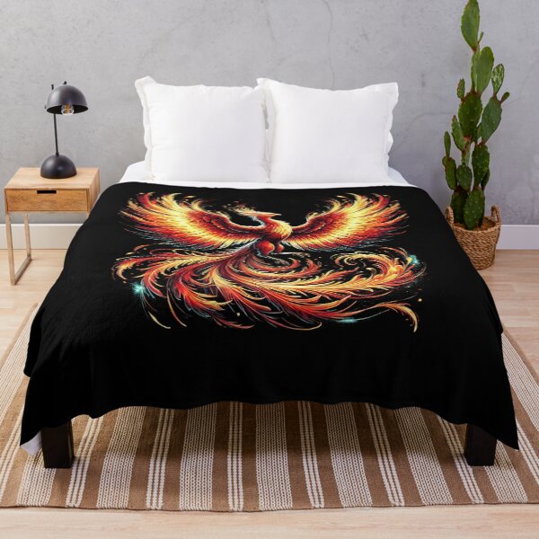 Item preview, Celtic Phoenix Mythical Bird of Fire designed and sold by Kimberley King Art King Art.