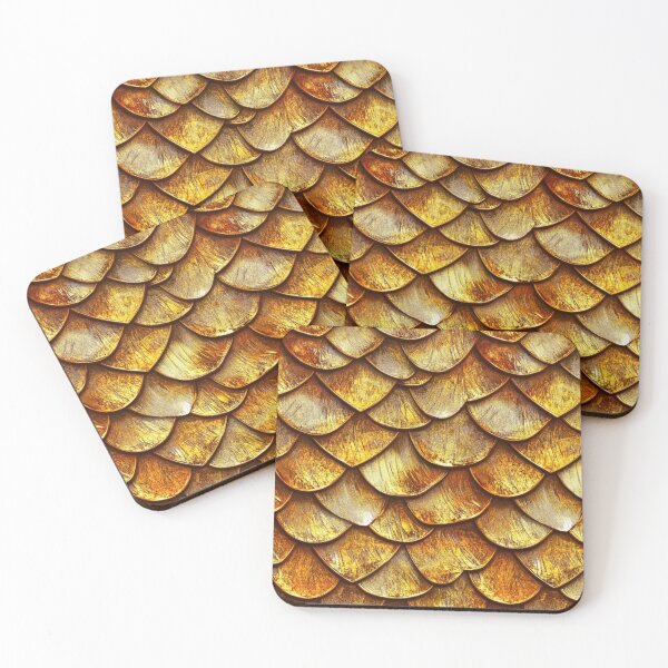 Item preview, Golden Desert Dragon Scales designed and sold by ChayanJaiya.
