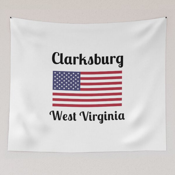 Item preview, Clarksburg West Virginia - Stylish Prints, designed and sold by Fleetwood1994.
