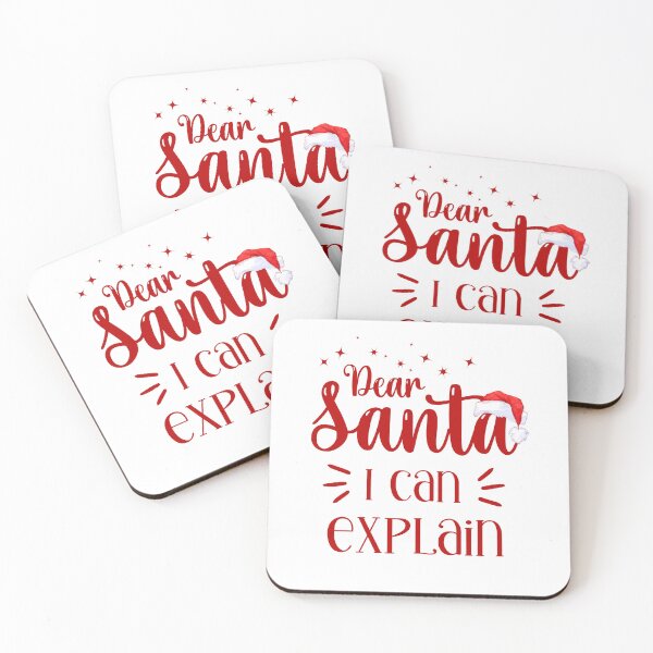Item preview, Dear Santa, I can explain designed and sold by Whistle-and-Co.
