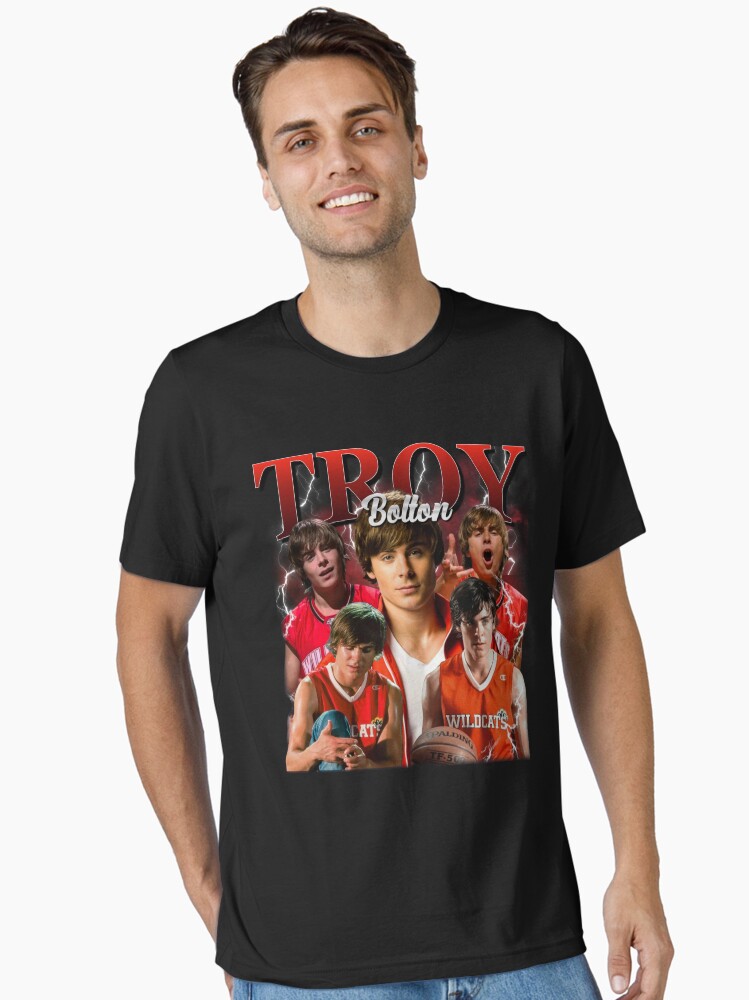 Thumbnail 1 of 7, Essential T-Shirt, Vintage Troy Bolton The Musical Vintage designed and sold by zoizen344.