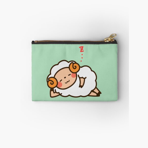 Item preview, Snoozy Sheep Says Zzz... – Peaceful and Cute Cartoon Illustration designed and sold by Happy Doodle Club.