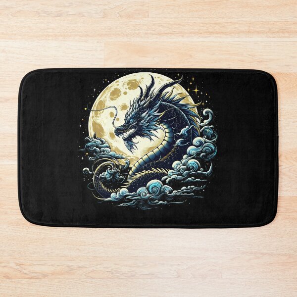 Item preview, Vintage Dragon Lover Fantasy Art Gold Lunar designed and sold by Kimberley King Art  King Art.