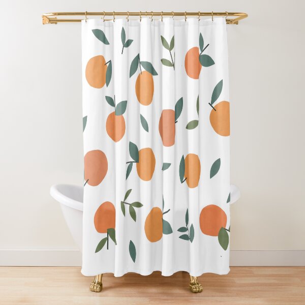 Clementines Shower Curtain