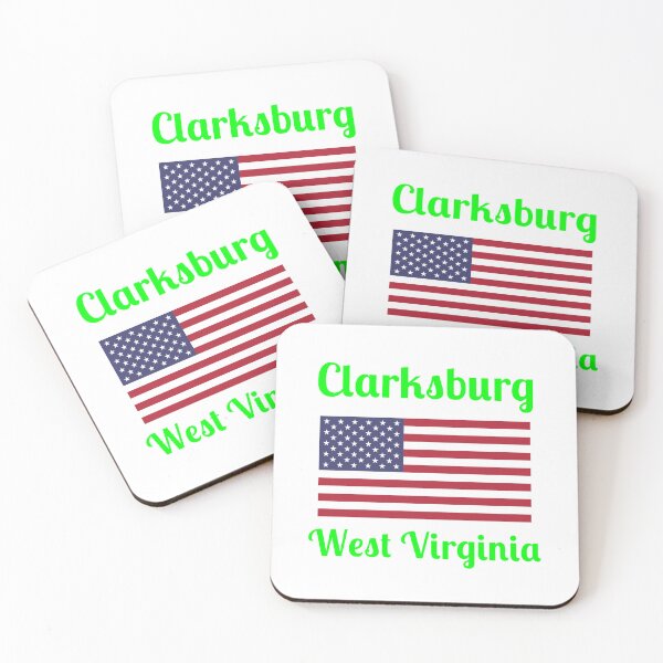 Item preview, Clarksburg West Virginia - Stylish Prints, designed and sold by Fleetwood1994.