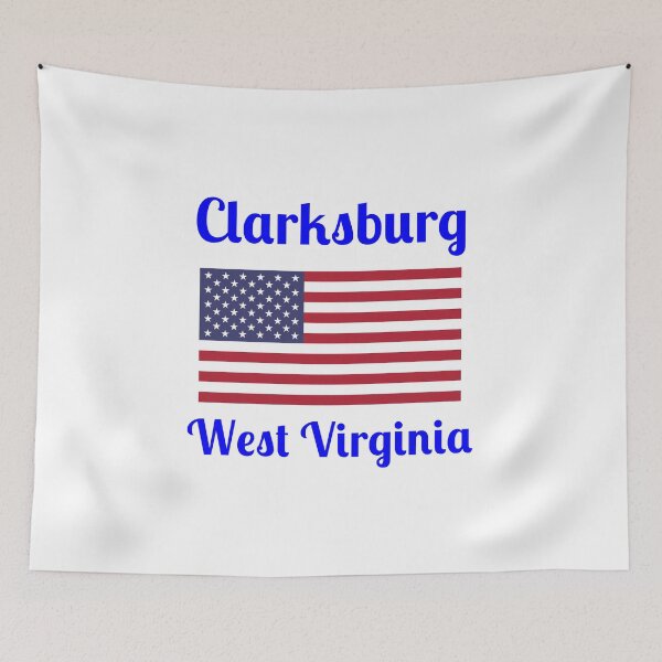 Item preview, Clarksburg West Virginia - Stylish Prints, designed and sold by Fleetwood1994.