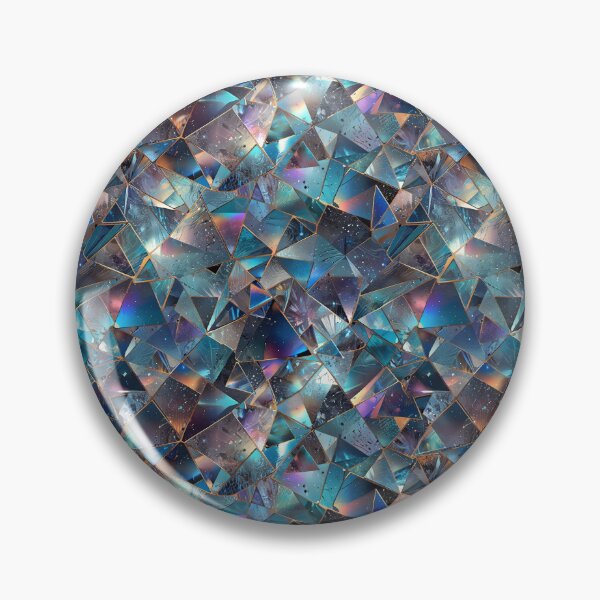 Item preview, Colorful Abstract Mosaic of Shattered Glass With Vibrant Textures and Glowing Light designed and sold by CoolPixels.