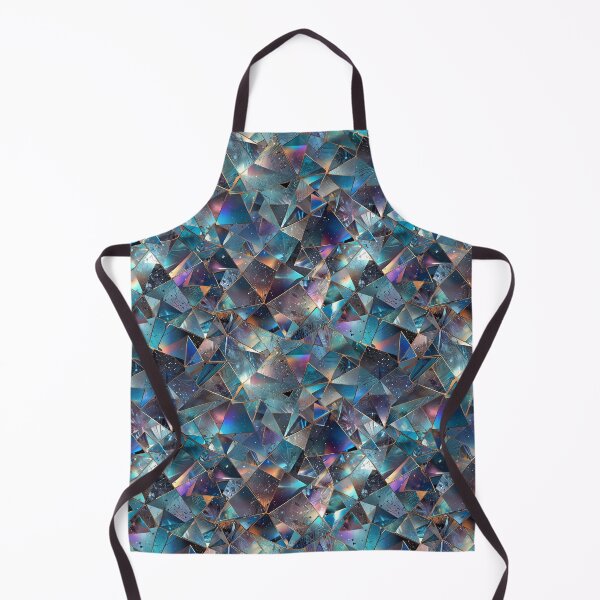 Item preview, Colorful Abstract Mosaic of Shattered Glass With Vibrant Textures and Glowing Light designed and sold by CoolPixels.