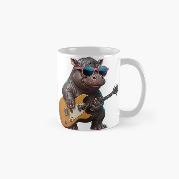 Aperçu de l'œuvre Hippo Rockstar créée et vendue par likbatonboot.