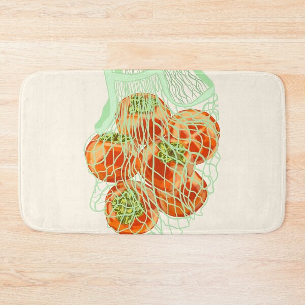 Item preview, Retro Persimmons in Mesh Bag designed and sold by MaiZephyr.