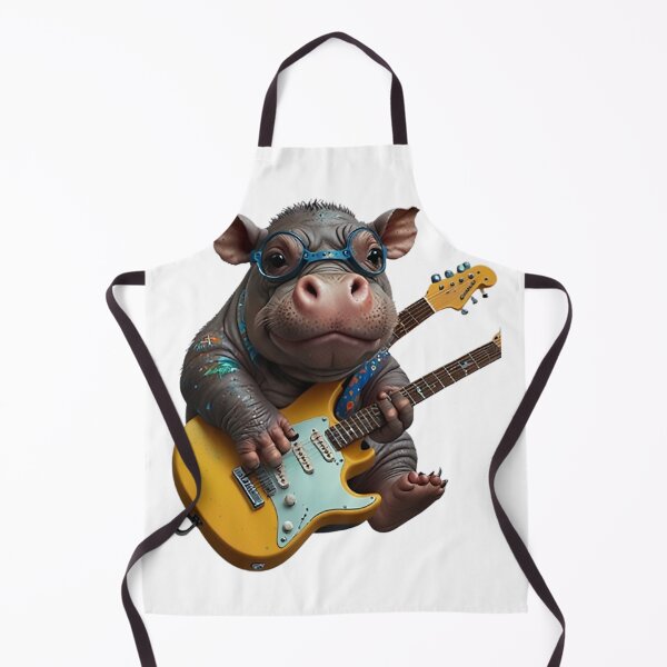 Aperçu de l'œuvre Hippo Rockstar créée et vendue par likbatonboot.