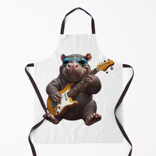 Aperçu de l'œuvre Hippo Rockstar créée et vendue par likbatonboot.