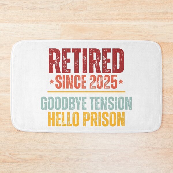 Item preview, Vintage Retired Since 2025 Goodbye Tension Hello Prison designed and sold by thebest-2studio.