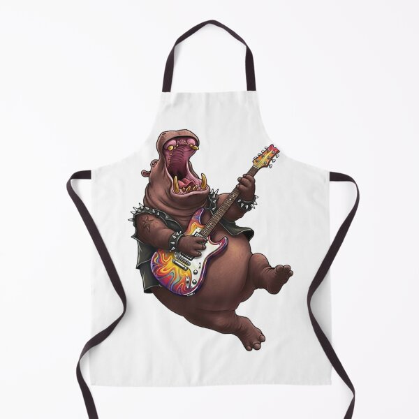 Aperçu de l'œuvre Hippo Rockstar créée et vendue par likbatonboot.