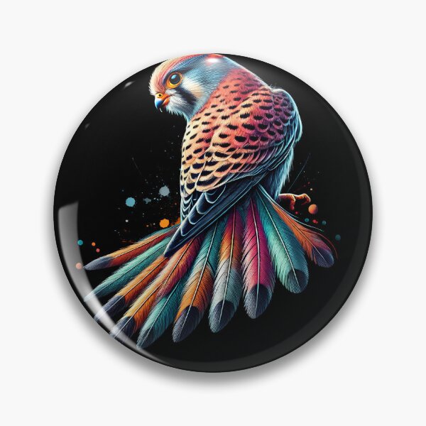 Item preview, Kestrel Falcon Bird Lover Birding Watcher designed and sold by Kimberley King Art  King Art.