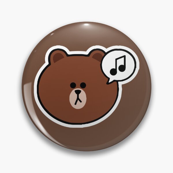 Item preview, LINE Friends brown bear designed and sold by Billy Morfo™.