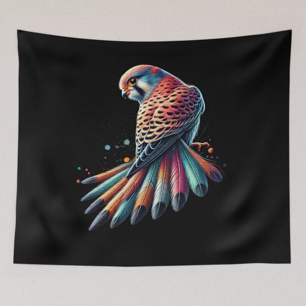 Item preview, Kestrel Falcon Bird Lover Birding Watcher designed and sold by Kimberley King Art  King Art.