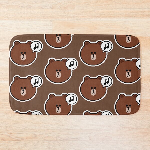 Item preview, LINE Friends brown bear designed and sold by Billy Morfo™.