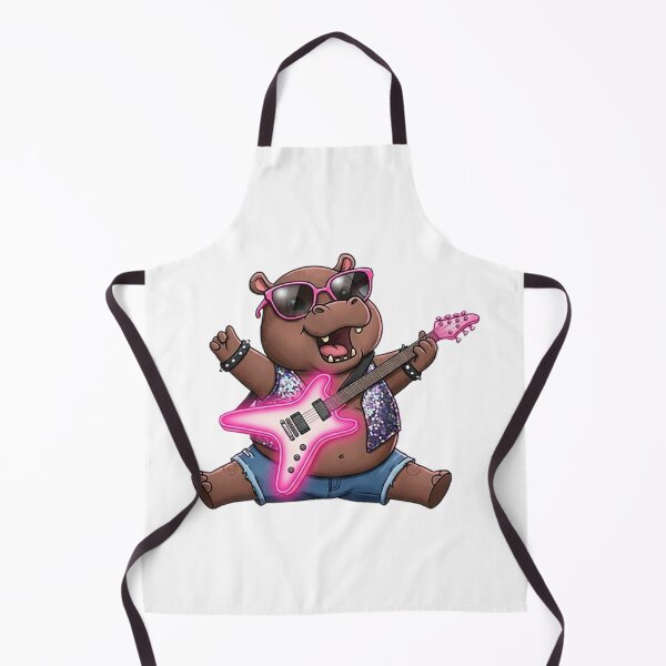 Aperçu de l'œuvre Hippo Rockstar créée et vendue par likbatonboot.
