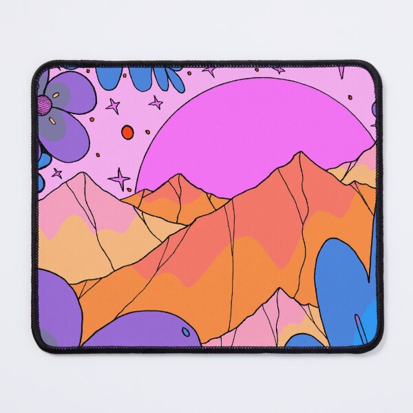 Item preview, Psychedelic Mountains designed and sold by Swadeillustrations.