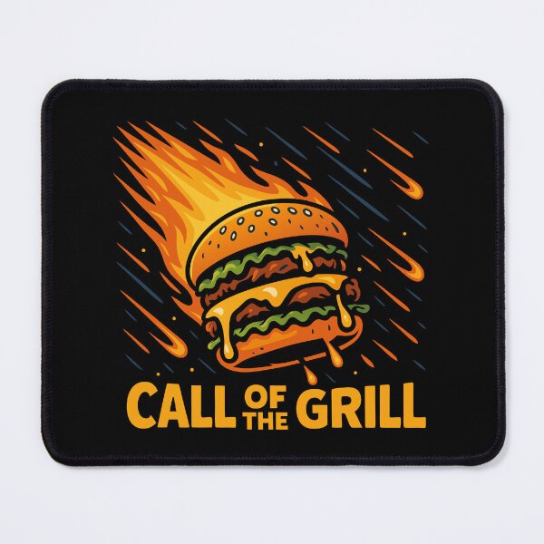 Item preview, Asteroid Burger Call Of The Grill designed and sold by Blok45.