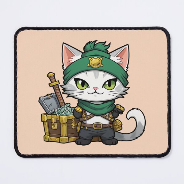 Item preview, Paws on Gold – Cat’s Legendary Find designed and sold by Babayaa.